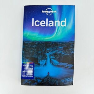 Lonely Planet Iceland 12th Edition Travel Guide Book Jan 2022 ISBN 9781787015784